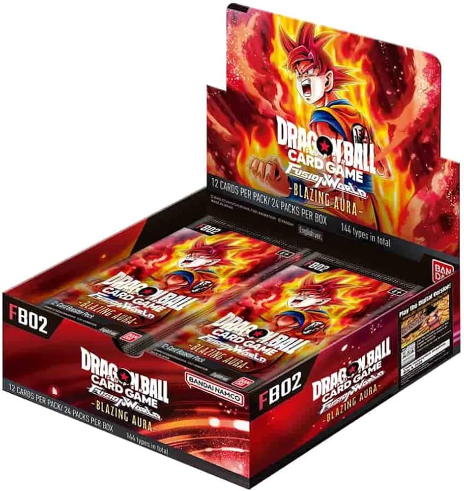 Dragon Ball Super Card Game: Fusion World - Booster Box [FB02] - Blazing Aura- ENG