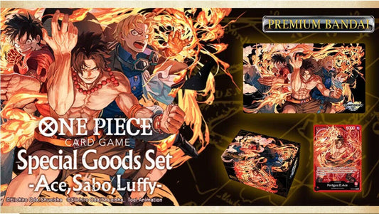 One Piece Card Game Special Goods Set Ace / Sabo / Luffy - ENG